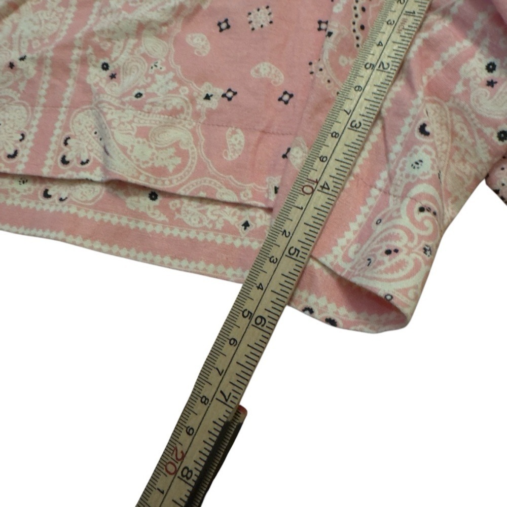 Lane Bryant Paisley Bandana Print Belted Romper Size 16 NWT Summer Resort Wear - Picture 12 of 15
